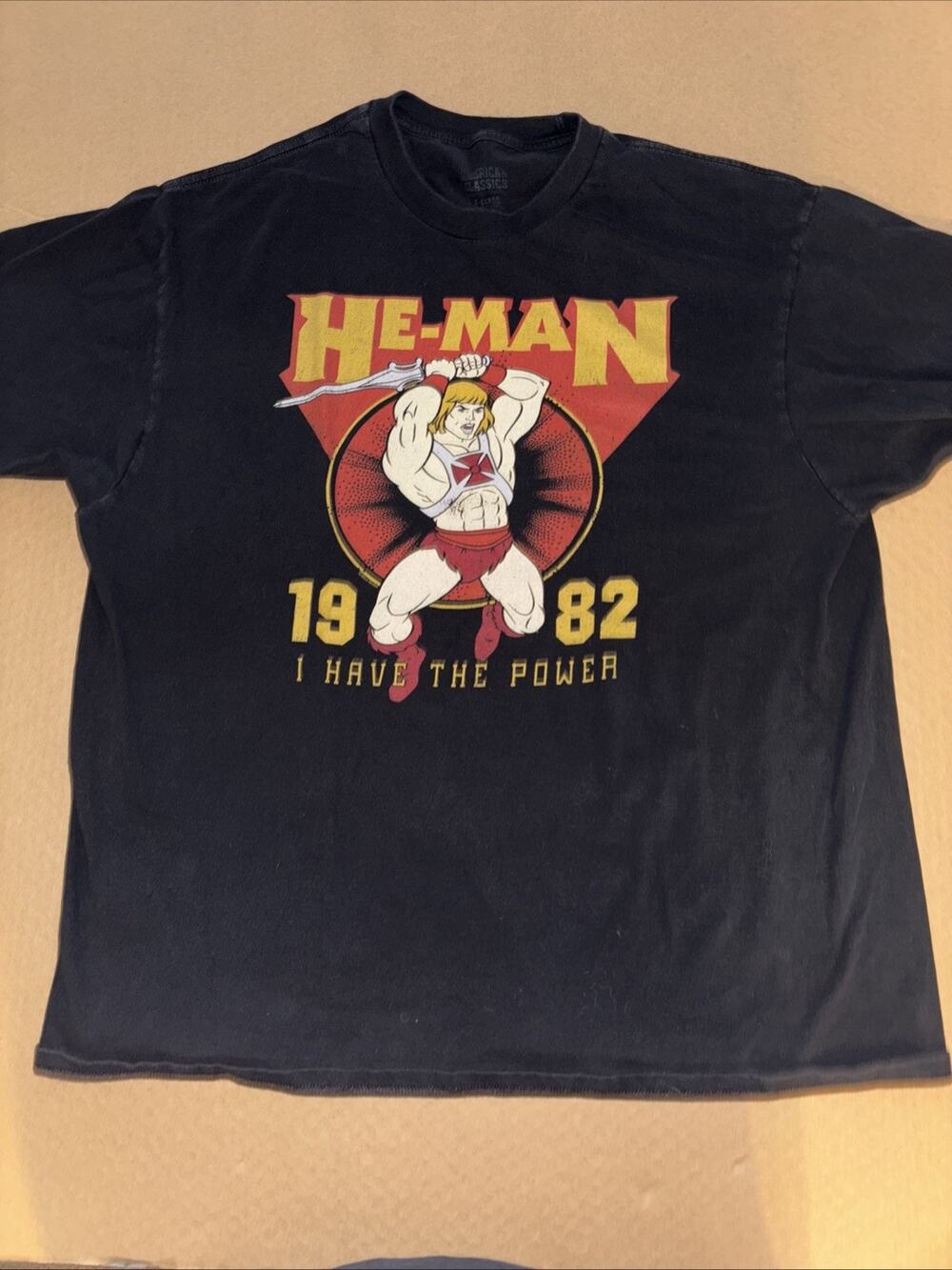 He-Man Graphic T-shirt Modern XL 23x29
